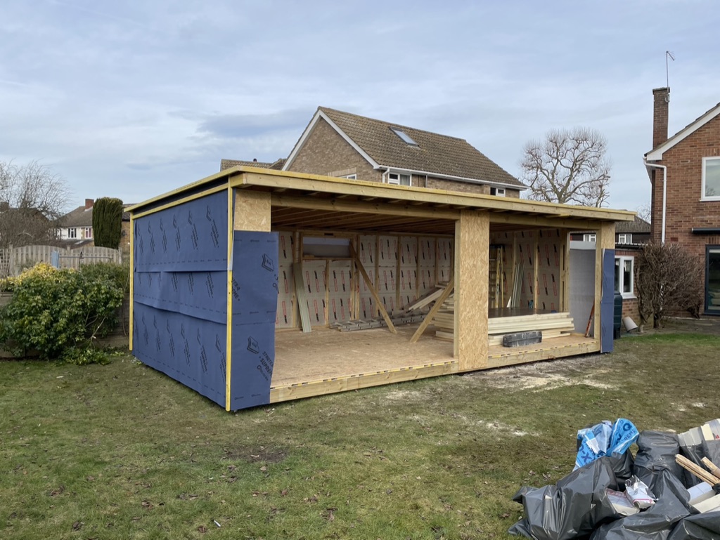 Garden Room built by Steven Heath Builders in Kingston