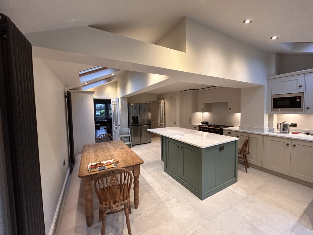 Kitchen remodel by Steven Heath Builders in Kingston