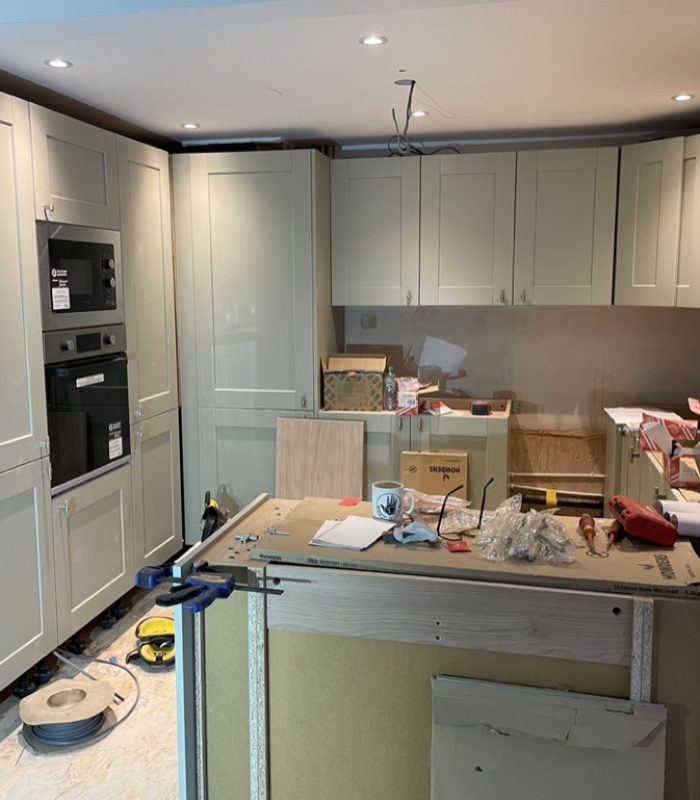 Kitchen renovation by Steven Heath Builders in Kingston